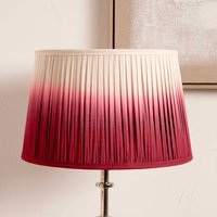 Fuchsia Pink Ombre Pleated Tapered Lamp Shade Table Lamps inches