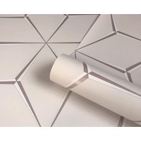 Large Geo Web Pattern Geometric Modern Smooth Wallpaper