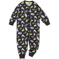 Bedlam Dinosaur Cotton Onesie in Lime | Size: 4-5 Years