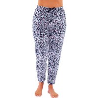 Love to Sleep Women's Printed Fleece Bottoms in Pale Grey | Size: 8-10