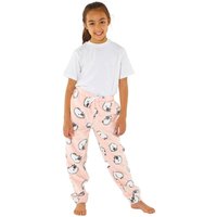 n Printed Fleece Bottoms Pale