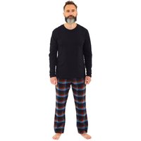 Flannel Check Long Pyjama Set