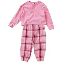 Cozy n Dozy Girl's Girls Check Pyjama Set in Pink | Size: 7-8 Years