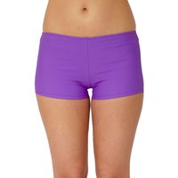 Scuba Women's Mid Rise Swim Shorts in Lilac | Size: 12
