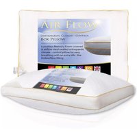 Airflow Memory Foam Orthopaedic Pillow Single