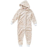 Leopard Fleece Onesie