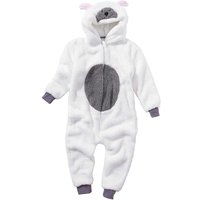 Animal Crazy Sheep Fleece Onesie in Cream | Size: 13 Years