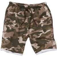 Bedlam Boy's Longer Length Sweat Shorts in Khaki | Size: 11-12 Years