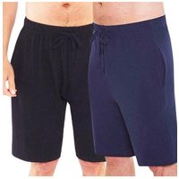 2 Pack Jersey Pyjama Shorts
