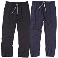 Bedlam Boy's Boys 2 Pack Jersey Pyjama Trousers in Navy | Size: 11-12 Years