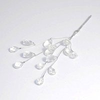 & JEWEL PICK Pick Jewel 7 & 8mm Pack 1 ClearSilver Occasions Bulk