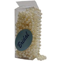 & PEARL CHAIN 8MMX10M Pearl Bead Chain 10m x 8mm Occasions Bulk