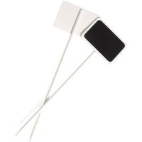 & Table Decoration Board Pick Rectangle 23 x 7cm Pack 2 White x 7 cm