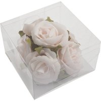 & ROSE BOX Flower Rose Head Polyfoam Pack 6 Occasions Bulk