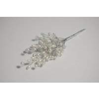 & Pick Pearl Branch 8mm Pack 1 WhiteSilver