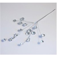 & Pick Diamante 11mm Pack 6 SilverSilver