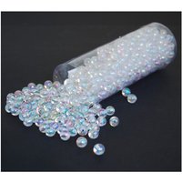 & Loose Bead Tube 10mm Iridescent