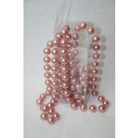 & PRL B CHAIN 3MX14MM Pearl Bead Chain 3m x 14mm Rose Gold Occasions Bulk