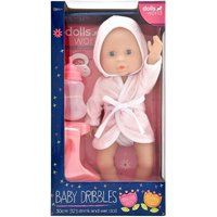Dolls World Baby Dribbles 30Cm Drinking & Wetting Doll With Accessories