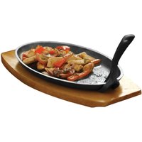 Orsina Small Sizzler Dish, Great Centrepiece in Black