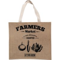 Orsina Farmers Market Shopping Bag in Brown
