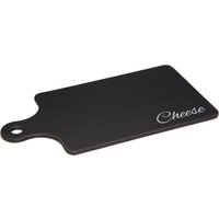 Orsina Stylish Paddle Cheese Board, Durable Design Cheese Board For Efiicient Cooking, Convenient Stoneware Board in Black