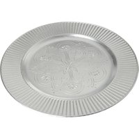 Functional Rose Gold Charger Plate Minimalist Dinner Plate Dinner Reliable Rose Gold Dinner Plate Silver