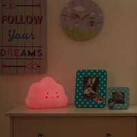 Orsina Kids Cloud Night Light, Soft White Ceramic Cloud Design With Gentle Illumination, Creates A Calming Sleep