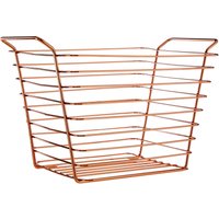 Orsina Shine Large Gold Finish Wire Basket