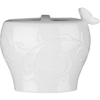 Orsina Edelle Toothbrush Holder, Non-Porous Porcelain in White