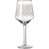 Orsina Set Of Four Jazz Wine Glasses in Clear