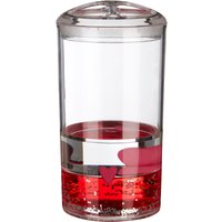 Orsina Floating Hearts Acrylic Hearts Toothbrush Holder in Clear