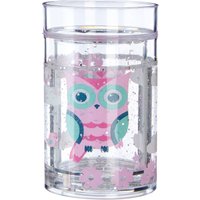 Orsina Safe Kids Happy Owl Drinking Cup, Reliable Hot Drinks Mug, Convenient Drinking Cup, Versatile Kids Cup in Clear