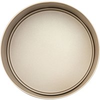 Orsina Non-Stick Round Champagne Cake Tin with Loose Base, Carbon Steel Round Cake Pan with Removeable Bottom in Gold