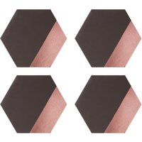 Geome Dipped Hexagonal Placements
