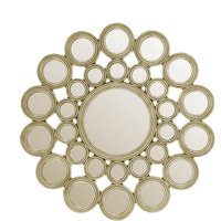 Orsina Maris Wall Mirror in Gold