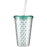 Orsina Durable Spot Drinks 450Ml Cup, Versatile Plastic Water Cup, Portable Safe Plastic Water Drinking Cup in Green
