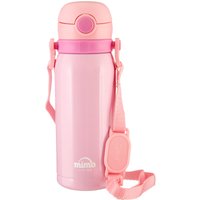 Orsina 450ml Blue Drinks Bottle, Double-Walled Water Bottle With Lid, Leak-Proof Bottle For Cold & Hot Beverages in Pink