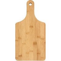 Orsina Bamboo Wood Chopping Board, Natural Wod Padle Board With Tapered Handle For Kitchen, Wood Chopping Board