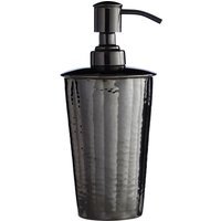 Orsina Hammered Nickel Finish Lotion Dispenser in Grey