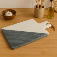 Orsina Harlequin White & Grey Marble Paddle Board