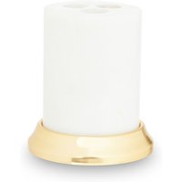 Orsina Mako White Marble Toothbrush Holder