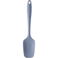 BPA Free Light Green Silicone Turner Nonstick Safe Spatula Stain Resistant Tapered Handle Kitchen Turner Blue