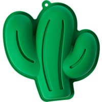 Orsina Unique Dark Green Cactus Baking Mould, Non-Stick Baking Tool, Cake Shaper, Ideal For Creating Memorable Treats