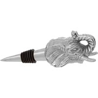 Orsina Elephant Bottle Stopper in Silver