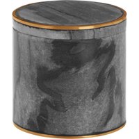 Orsina Grey Marble Range Grey Marble Brass Storage Pot