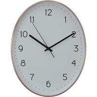Orsina Elko Oval Wall Clock in Rose Gold
