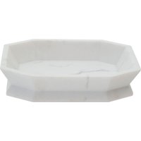 Orsina Riviera Grey Soap Dish, Marble Effect