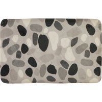 Orsina Soak Grey Pebble Bath Mat