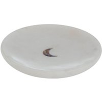 Orsina Marella White Marble Trinket Dish in Blue